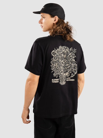 Element Bouquet T-Shirt musta