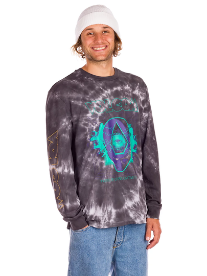 Volcom Max Loeffler Featured Artist Long Sleeve T-Shirt tiedye