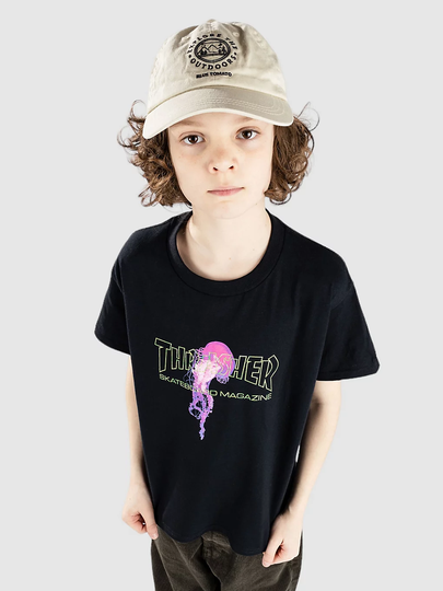 Thrasher Atlantic Drift Kids T-Paita musta