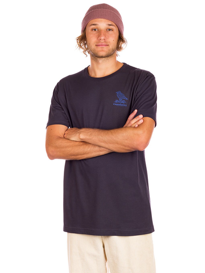 Cleptomanicx Collector Gull T-Shirt harmaa