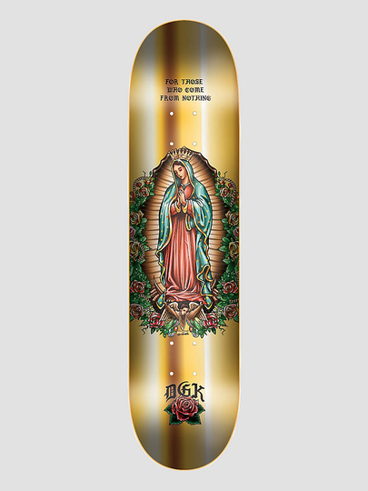 DGK Grace 8.25" Skateboard Deck keltainen