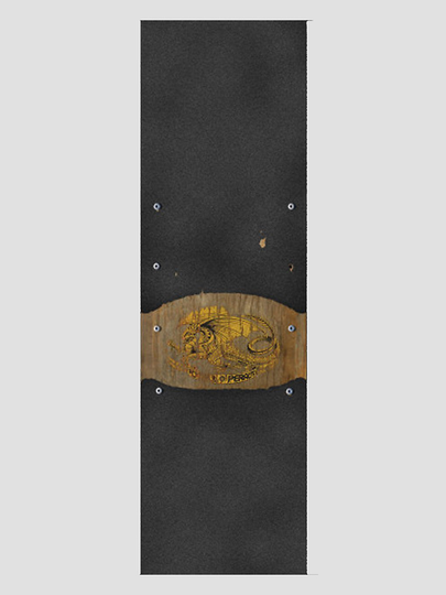 Powell Peralta Oval Dragon 03 9" Griptape musta