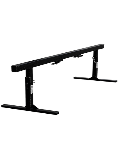 Flat Spot Rail To Go Skate Obstacle musta