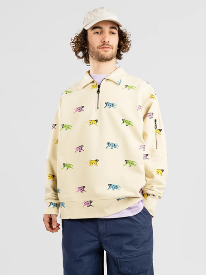 Levi's Skate New Quarter Zip Sweater kuviotu