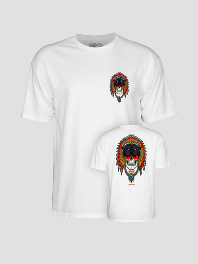 Powell Peralta Kelvin Hoefler Skull T-Shirt valkoinen