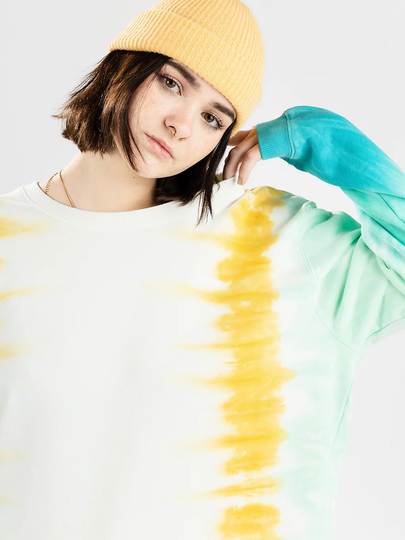 Rip Curl Sun Drenched Crew Sweater tiedye