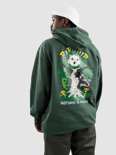 RIPNDIP Adventure Club Hoodie vihreä
