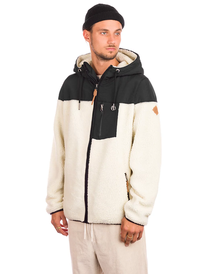 Kazane Noah Zip Hoodie valkoinen