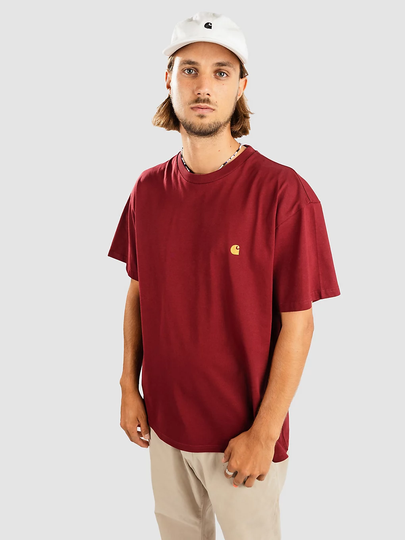 Carhartt WIP Chase T-Shirt punainen
