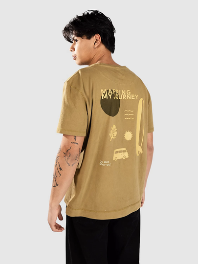 Fat Moose Surf T-paita vihreä
