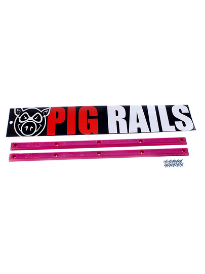Pig Wheels Skate Rails pinkki