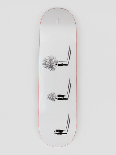 Sovrn The Garden 8.38" Skateboard Deck valkoinen