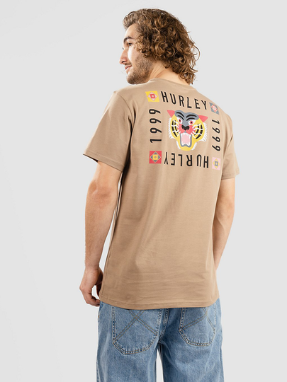 Hurley Bengal T-Shirt ruskea