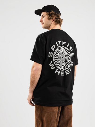 Spitfire Classic 87' Swirl T-Shirt musta