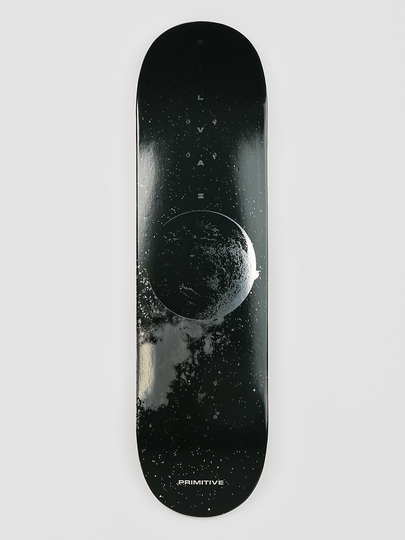 Primitive Miles Silvas Moon 8.25" Skateboard Deck musta