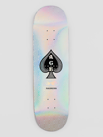 Madness Skateboards Ace Card R7 8.75" Skateboard Deck kuviotu