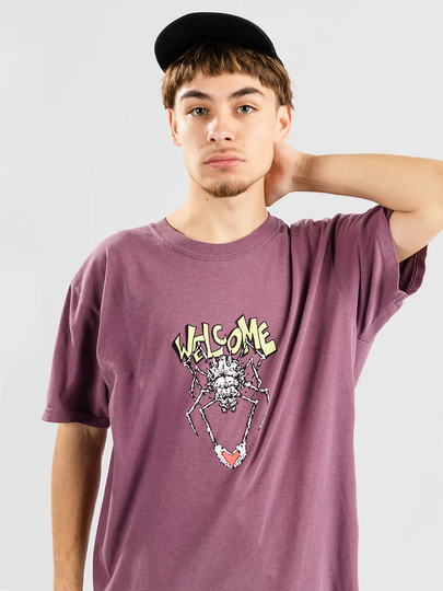 Welcome Spidey Garment-Dyed T-Shirt violet