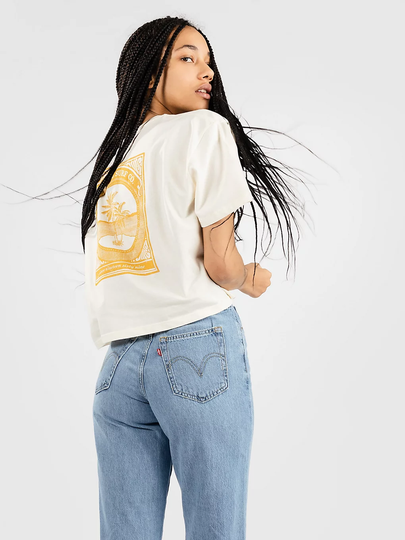 Rip Curl The Island Crop T-Shirt valkoinen