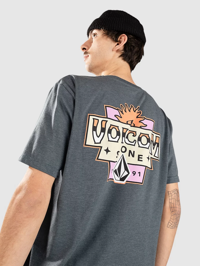 Volcom Sure Thing Hth T-paita harmaa
