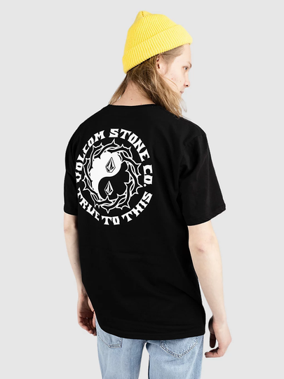 Volcom Counterbalance Bsc T-paita musta