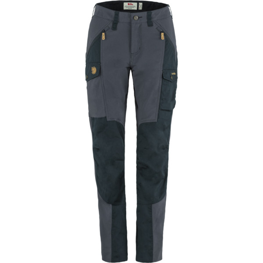 Fjällräven Nikka Trousers Curved W - Dark Navy - Naiset - 34