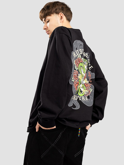 Empyre Trust No One Long Sleeve T-Shirt musta
