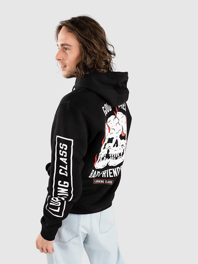 Lurking Class Bad Friends Skulls Huppari musta