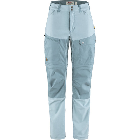 Fjällräven Abisko Midsummer Zip Off Trousers W - Mineral Blue-clay Blue - Naiset - 34