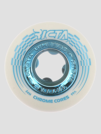 Ricta Chrome Core 99A 53mm Wheels valkoinen