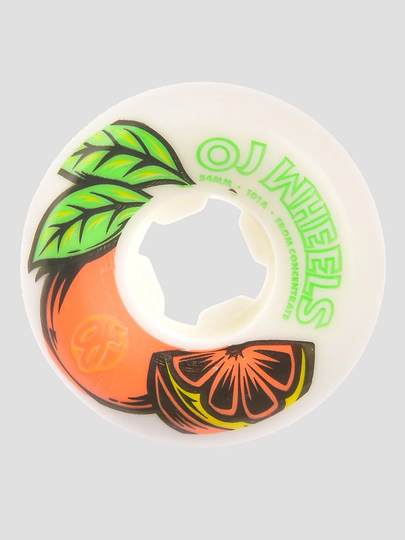 OJ Wheels From Concentrate 2 Hardline 101A 54mm Wheels valkoinen
