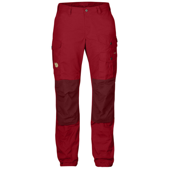 Fjällräven Vidda Pro Trousers W Reg - Deep Red - Naiset - 34
