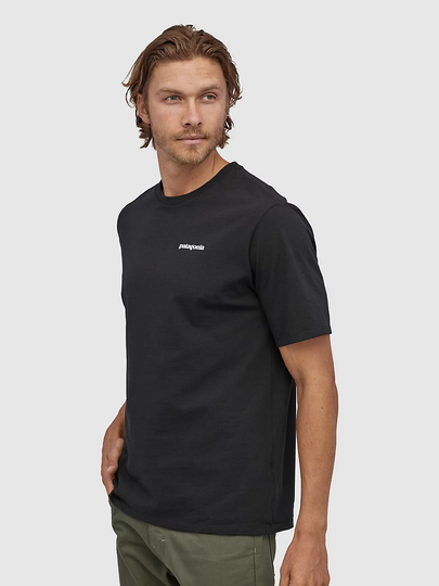 Patagonia P-6 Logo Responsibili T-paita musta