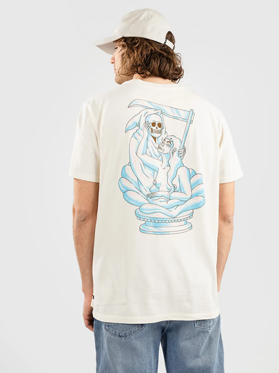 RVCA Luke P X Kristen LW T-Shirt valkoinen