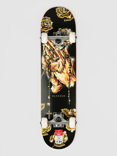 DGK Blessed Mini 7.25" Complete musta