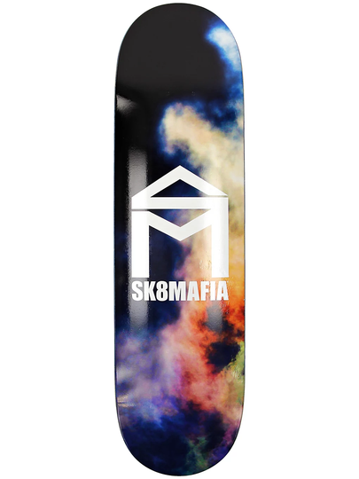 SK8 Mafia House Logo Mist 8.3" Skateboard Deck kuviotu