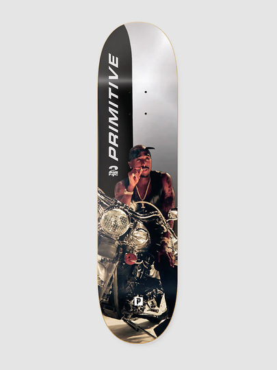 Primitive X Tupac Moto 8.25" Skateboard Deck kuviotu