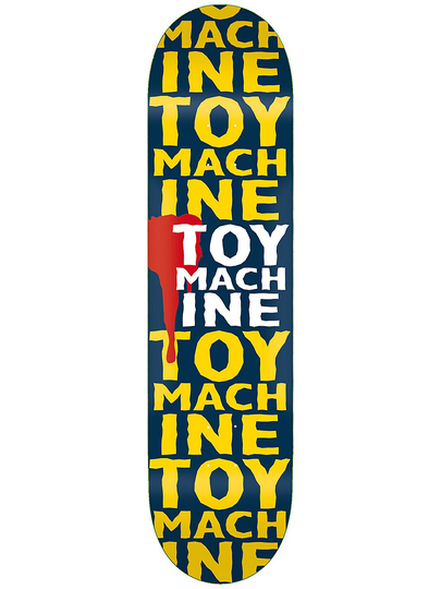 Toy Machine New Blood 8.25" Skateboard Deck keltainen