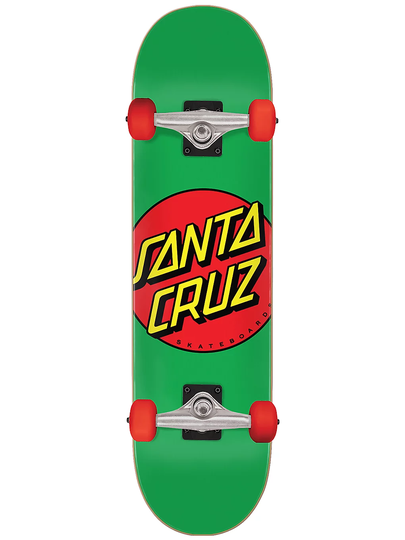 Santa Cruz Classic Dot Mid 7.8" Complete vihreä