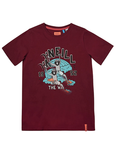 O'Neill King Of Waves T-Shirt punainen