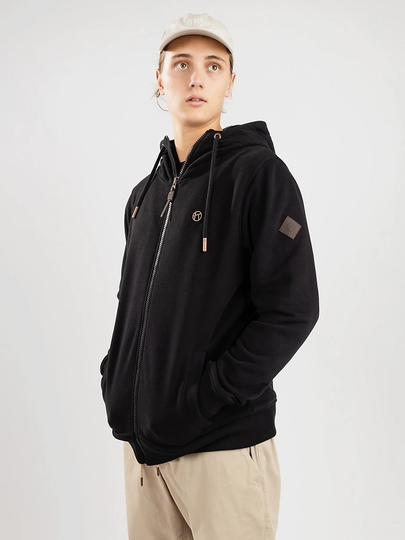 Kazane Pure Land Zip Hoodie musta
