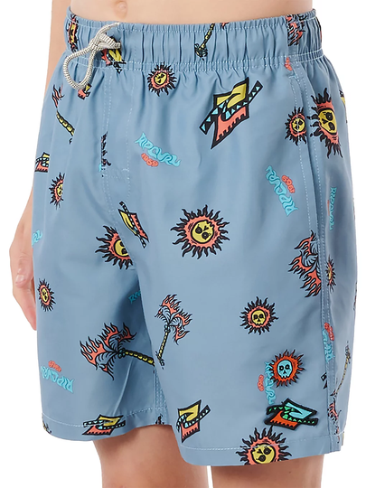 Rip Curl Palmz Volley Boardshorts sininen