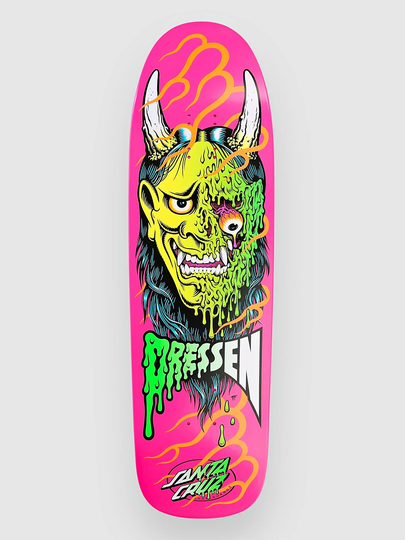 Santa Cruz Dressen Hannya Mask Pro 9.30" Skeittilaudan dekki pinkki