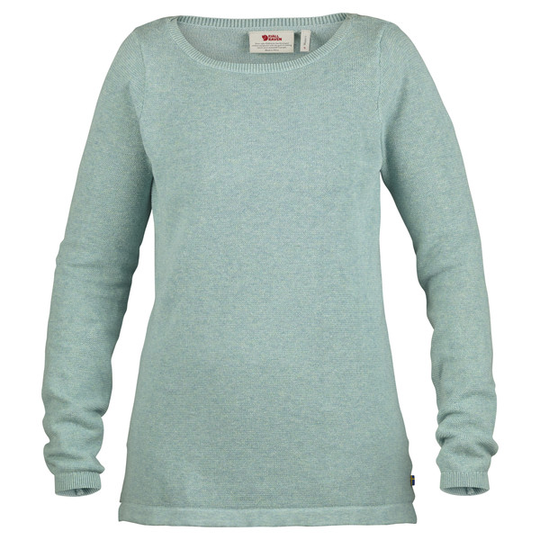 Fjällräven High Coast Knit Sweater W - Ocean Mist - Naiset - XL