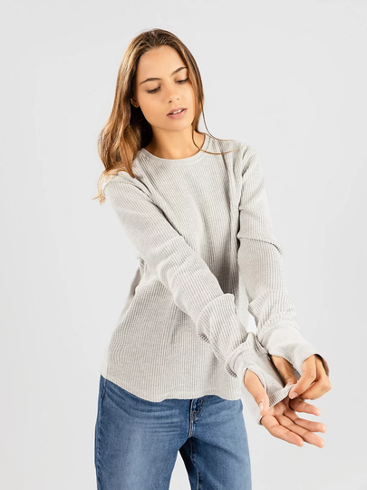 Kazane Brenda Long Sleeve T-Shirt harmaa