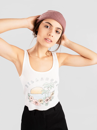 Billabong Forever Stoked Tank Top valkoinen
