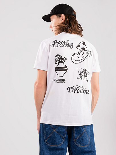 Globe Bootleg Dreams T-Shirt valkoinen