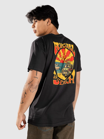 Rip Curl Keep On Trucking T-paita musta