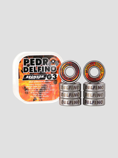 Bronson Pedro Delfino Pro G3 Bearings musta