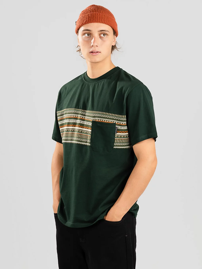 Iriedaily Chop Chop Pocket T-Shirt vihreä