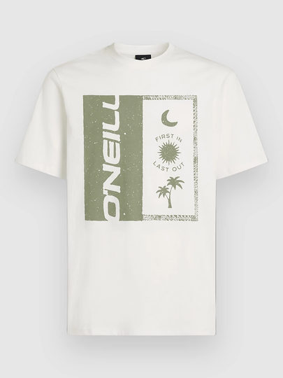 O'Neill Front Print T-paita valkoinen